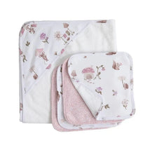 Living Textiles - 5Pc Bath Gift Set,- Mushroom House Image 1