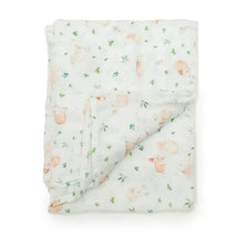 Loulou Lollipop - Muslin Swaddle, Bunny Meadow Image 1