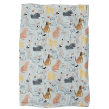 Loulou Lollipop Muslin Swaddle Honey Puppies Image 1