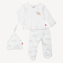 Magnetic Me - Babe In The Woods Organic Cotton Baby Kimono Image 1