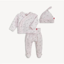 Magnetic Me - Pink Savannah Plains Modal Kimono With Ruffle Image 1