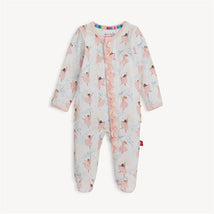 Magnetic Me - Pretty Plies Modal Footie With Ruff Image 1