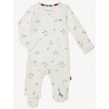 Magnetic Me - Tiny Diny Organic Cotton Baby Footie Image 1