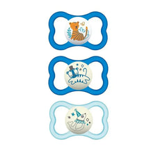 Mam - 3Pk Boy Air Night & Day Pacifiers, 16M+ Image 1