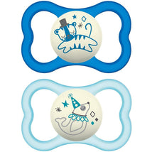 Mam - 2Pk Air Night Pacifiers Boy, 16M+ Image 1