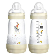 Mam - 2Pk Baby Bottles Anti Colic 9 Oz, White, 2M+ Image 1