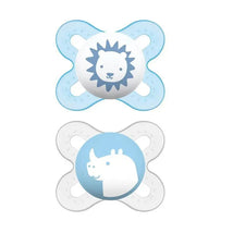 Mam - 2Pk Original Start Newborn Baby Pacifier Boy, 0/3M Image 1