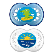Mam - 2Pk Crystal Orthodontic Pacifier 6/16M, Colors May Vary Image 1