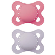 Mam - 2Pk Original Matte Baby Pacifiers Girl, 0/6M Image 1
