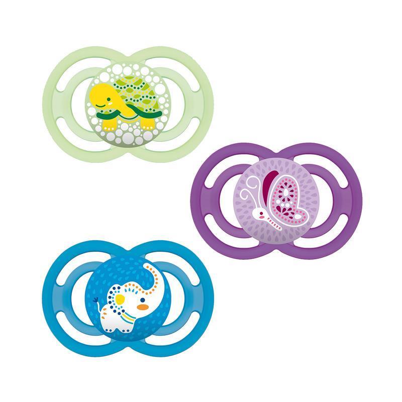MAM Perfect Pacifiers 6+ Months - Colors May Vary
