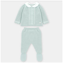 Martin Aranda 2Pk Take Me Home Set Sweater & Leggings Knit Edmonton, Pastel Blue Image 1