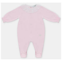 Martin Aranda - Baby Footie Interlock Basic, Rosa Bebé Image 1