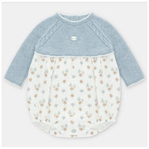 Martin Aranda - Baby Girl Knit & Woven Short Romper Sheffield Image 1