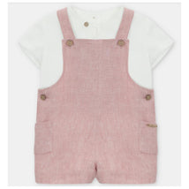 Martin Aranda - Baby Set Shirt & Overall Woven Fabric Siena, Arena Image 1