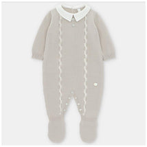 Martin Aranda - Draylon Long Romper With Feet Newport, Pastel Blue Image 1