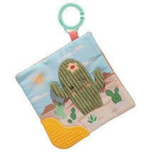 Mary Meyer - Sweet Soothie Crinkle Teether Toy with Baby Paper and Squeaker, Cactus Image 1