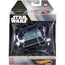 Mattel - Hw Star Wars Select Darth Vader's Tie Advanced Image 1