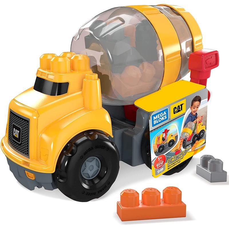 Mega Block Bob Baby Toys the Builder Work Yard Build-Up