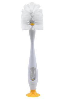 Melii - Bottle Brush & Nipple Cleaner with Bristles, Duck Image 1