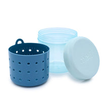 Melii Fruit Storage Container with Strainer - Blue Image 1