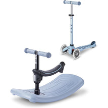 Micro Kickboard Mini Rock & Go LED - Ocean Slate Image 1