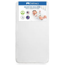 Million Dollar Baby - Deluxe Coil Dual-Sided Crib Mattress Image 1