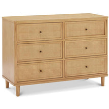 Million Dollar Baby - Namesake Marin with Cane 6 Drawer Dresser in Honey and Honey Cane Image 1