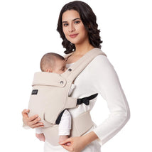 Momcozy Baby Carrier Newborn to Toddler - Khaki Image 1