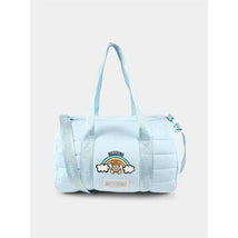 Moschino Baby - Logo Straps Diaper Bag With Changing Mat, Light Blue Image 1