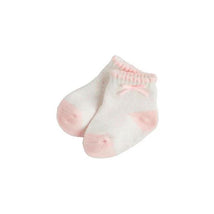 Mud Pie - Baby Girl Pink Baby Socks, Dot Pink Image 1