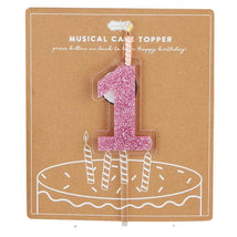 Mud Pie - Birthday Girl Cake Toppers 1 Year Image 1