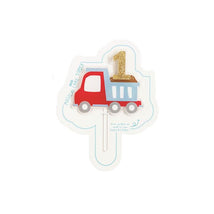 Mud Pie Boy Musical Birthday Cake Toppers, Car