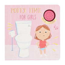 Mud Pie - Girl Potty Time Board Book Image 1