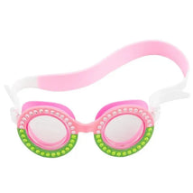Mud Pie - Green Girl Swim Goggles Image 1