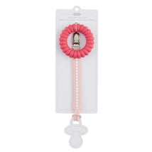 Mud Pie - Hot Pink Pacy Strap & Teether Set Image 1
