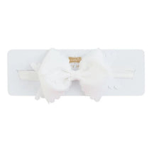 Mud Pie - Scallop Bow Headbands White Image 1