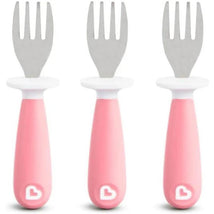 Munchkin - Raise 3Pk Toddler Forks, Pink Image 1
