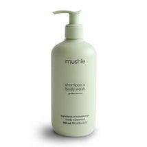 Mushie - Baby Shampoo & Body Wash (Green Lemon) 13.53 Fl Oz Image 1