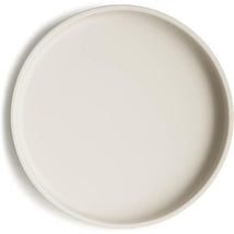 Mushie - Classic Silicone Suction Plate, BPA-Free Non-Slip Design, Blush Image 1