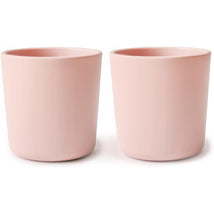 Mushie Silicone Dinnerware Cup Set 2 Pack - Blush Image 1