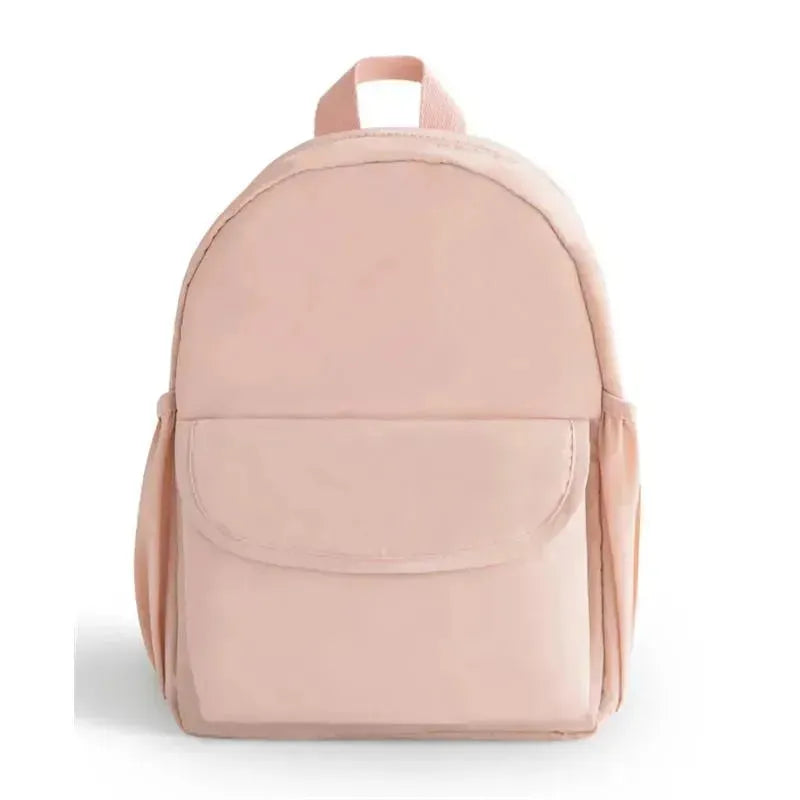 blush mini backpack Mushie