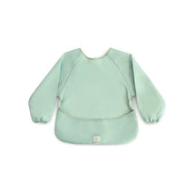 Mushie Long Sleeve Bib - Roman Green Image 1