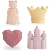 Mushie Princess Mold-Free Bath Play Set 4-Pack Image 1