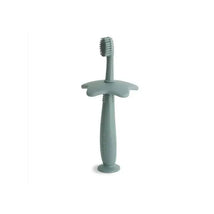 Mushie Star Training Toothbrush - Cambridge Blue Image 1