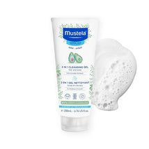 Mustela 2 in 1 Cleansing Gel - 6.76 fl oz