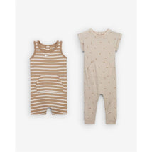 Nike - 2Pk Essential Tank Short Sleeve Romper Hemp Image 1