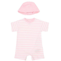 Nike - Kids Towel Terry Romper Pink Foam Image 1