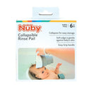 Nuby - Collapsible Bath Rinse Pail In, White/Gray Image 5