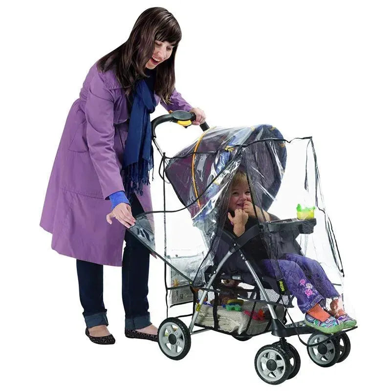 umbrella stroller weather shield Nûby Deluxe Stroller Weather Shield, Clear