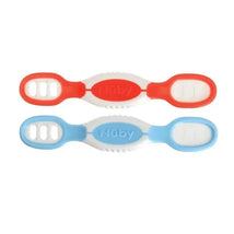 Nuby - Dip & Scoop Spoons, 2 Pack, Boy Image 1